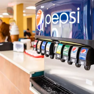a pepsi vending machine