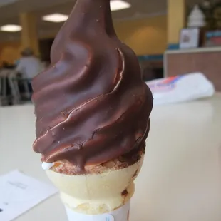 Chocolate Dipped Cone