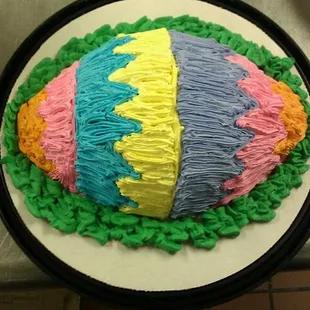 Easter Egg Ice Cake