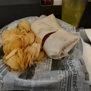 Blt and chips