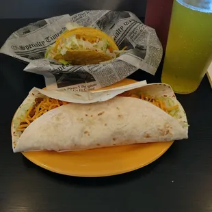 Soft taco roll