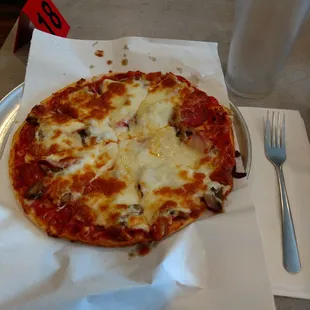 pizza, food
