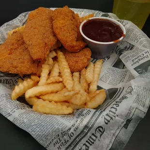 They have a larger cup option for the sauce if you ask.