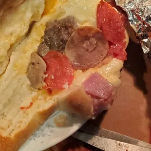 This is sad. An eleven dollar calzone