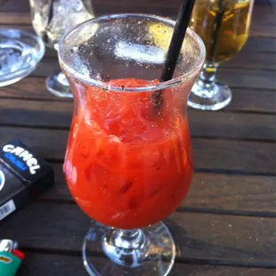 Awesome Happy Hour bloody Mary's on the fabulous patio!