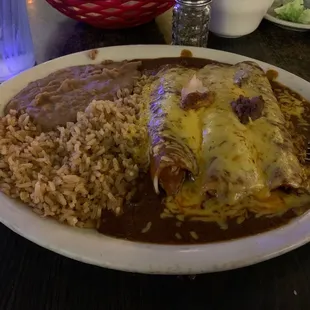 3 Chicken Enchiladas