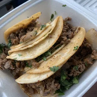 Steak street tacos