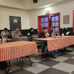 Audience of Free Comedy Show every Tuesday at 7pm