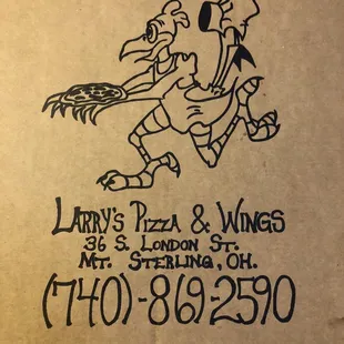 a drawing of a cartoon character