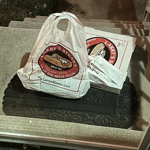 Regular Cheesesteak, Regular Pizza Steak loaded and sprite soda