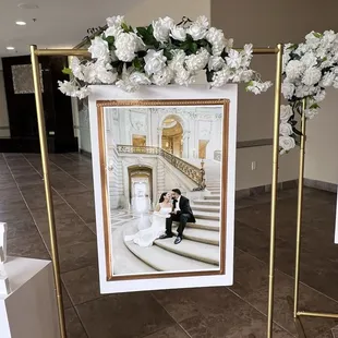 Decoration, Flowers, ceiling,chargers and linen Don by Flowers By Alis  209-579-8770
