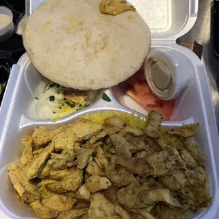 Chicken Shawarma Plate