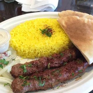 Kifta Kabob Plate