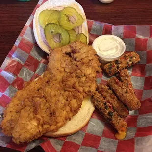 Pork Tenderloin with Havarti Cheese.