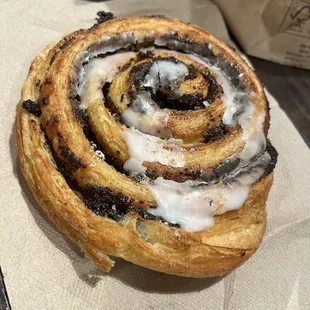 Poppyseed pinwheel