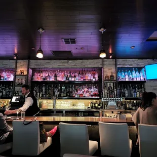 sushi and sashimi, interior