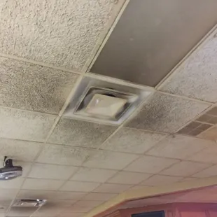 Filthy ceiling