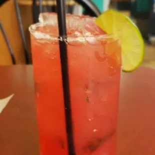 Weak strawberry mojito