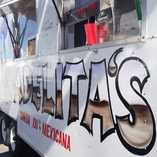 This is the truck to look for right behind a Shell gas station!