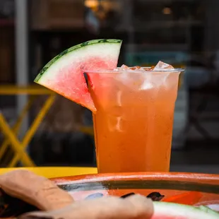 Watermindo Twist: (Watermelon and the zesty Tamarindo doing a little dance in your glass, full of refreshzing!