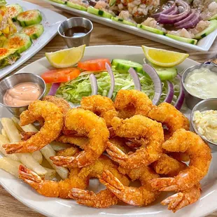 Fried Shrimp Plate