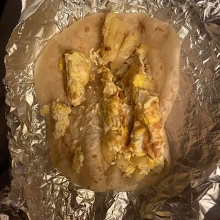 Pathetic taco w NO cheese