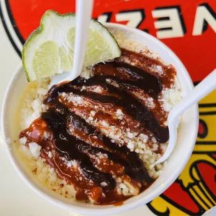 Delicious Mexican street corn