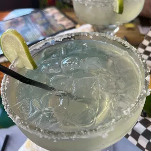 Margaritas on the rocks