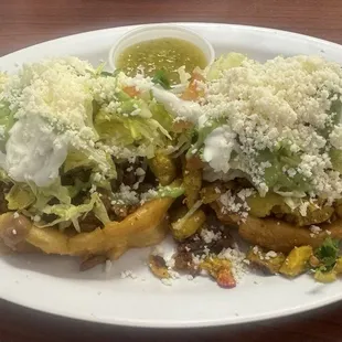 The sopes were amazing!