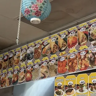 Just part of the menu.