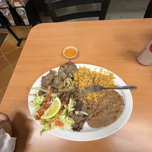 Carne asada and hand made fresh tortillas