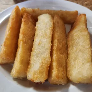 Fried yuca - delicious