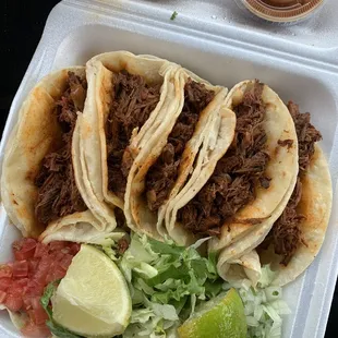 Would not RECOMMEND! Dry tacos