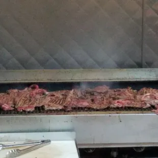 If only someone could invent a button- press &amp; get a whiff. These carne asadas smell so freaking good!