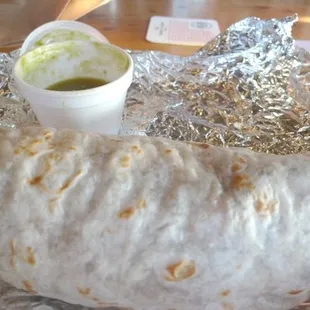 Carne Asada burrito