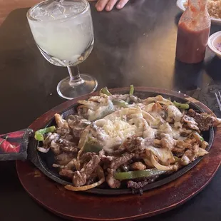 a plate of food on a table