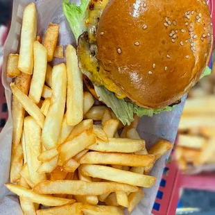 Our delicious, and mouthwatering Hamburgers. Yummy