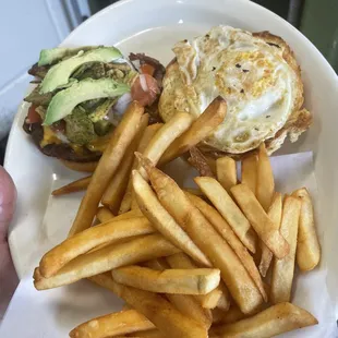 Crispy pico de pickle burger!!!