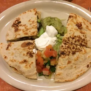 Quesadillas fajita beef