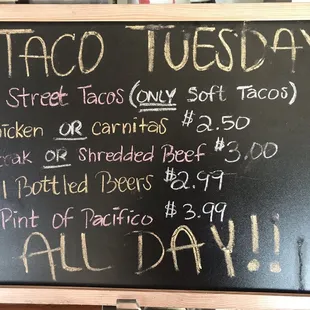 Taco Tuesday at Las Barcas