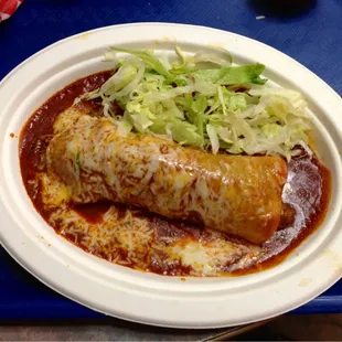 Shredded Beef Enchilada
