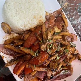 Hongo saltado