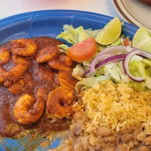 Shrimp Diablo..hella good