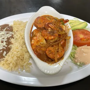camarones a la diabla