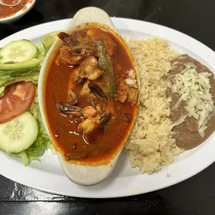 Camarones a la diabla