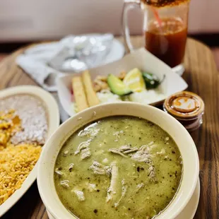 Pozole Verde (stock from the dealer)