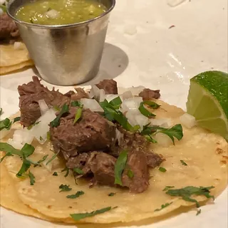 3 Short Rib Street Tacos