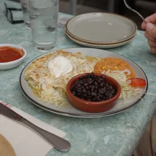 Enchiladas Verdes