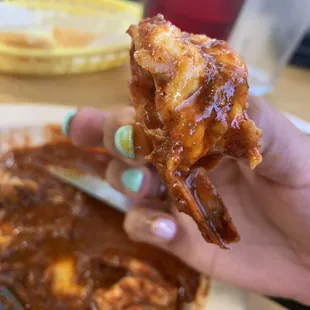 Camarones a la diabla