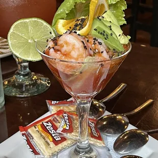 Shrimp ceviche